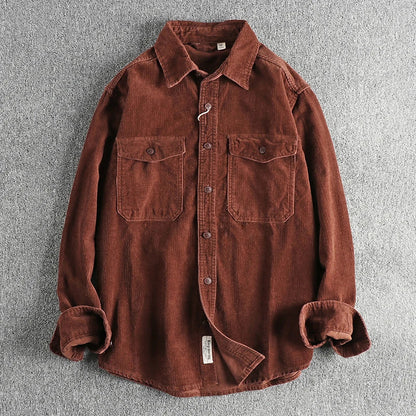 John Hardy Comfort Corduroy Long Sleeve