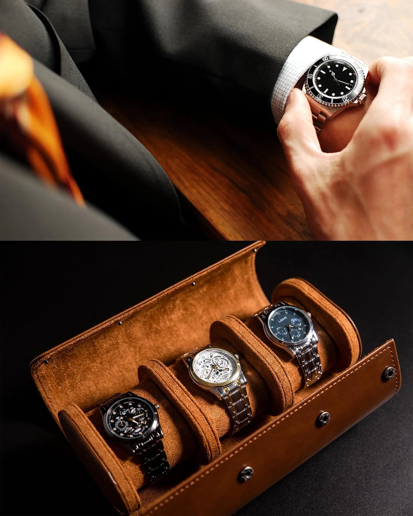 Leather Watch Case