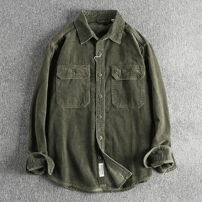 John Hardy Comfort Corduroy Long Sleeve