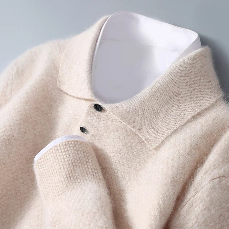 Vincenzo Bello Nerz-Kaschmirpullover