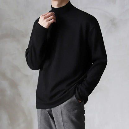 Der Milan Mock Neck Sweater