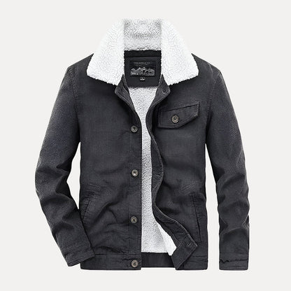 Die Bronco Corduroy Sherpa Jacke
