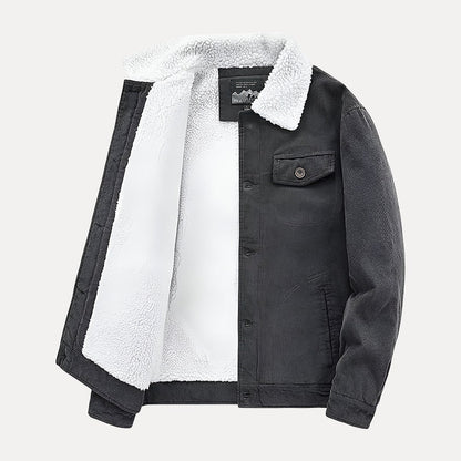 Die Bronco Corduroy Sherpa Jacke