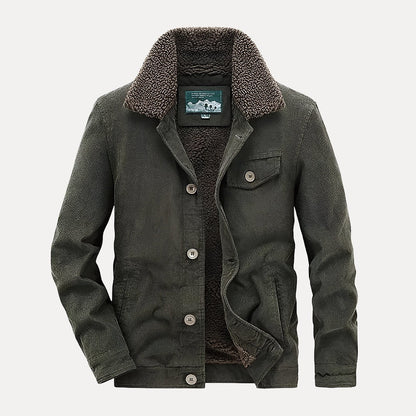 Die Bronco Corduroy Sherpa Jacke