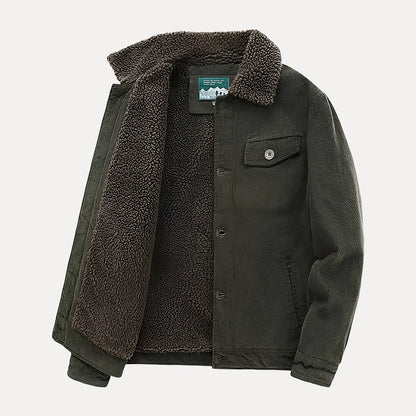 Die Bronco Corduroy Sherpa Jacke
